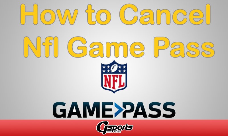 how to cancel nfl game pass account